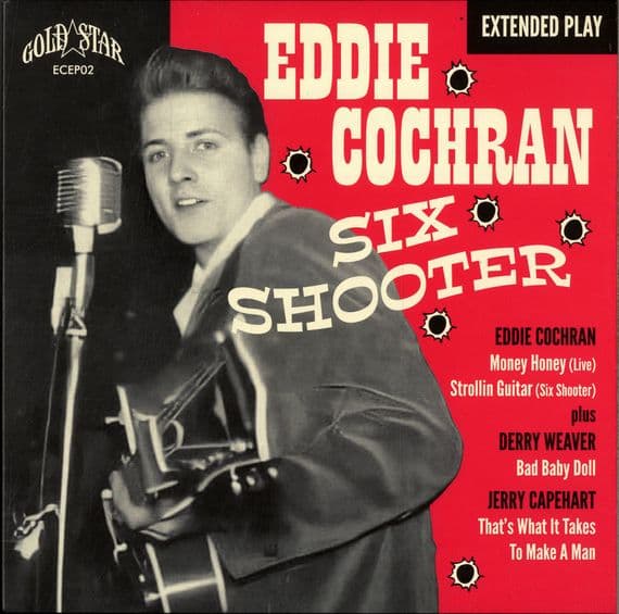 Eddie Cochran - Six Shooter (ECEP 02) Limited Edition - New/Unplayed