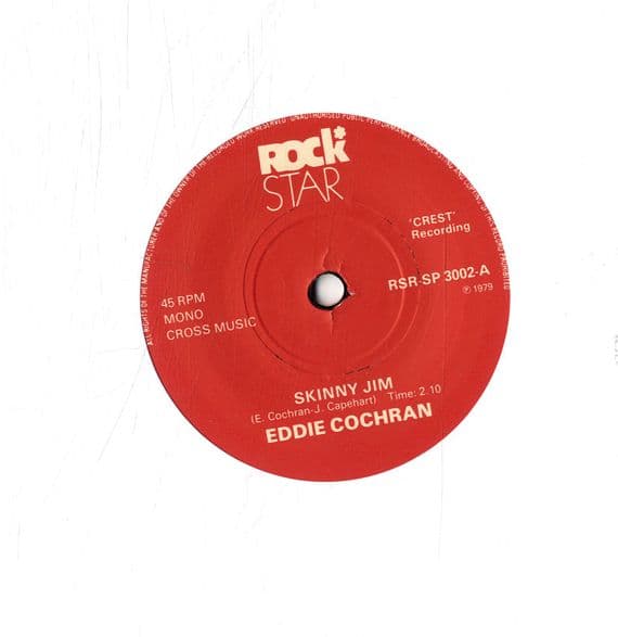 Eddie Cochran - Skinny Jim/Half Loved (SP 3002) M (As New)