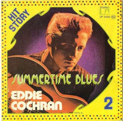 Eddie Cochran - Summertime Blues/Blue Suede Shoes (35881) France