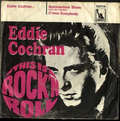 Eddie Cochran - Summertime Blues/C'Mon Everybody (15071) Germany