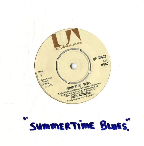 Eddie Cochran - Summertime Blues/Cotton Picker (35408) M-