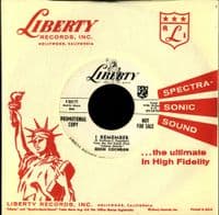 Eddie Cochran - Teenage Heaven/I Remember (F-55177) Rare Promo - Ex