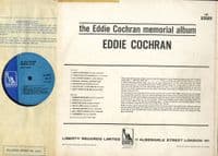 Eddie Cochran - The Eddie Cochran Memorial Album (LBL 83009) Blue Label