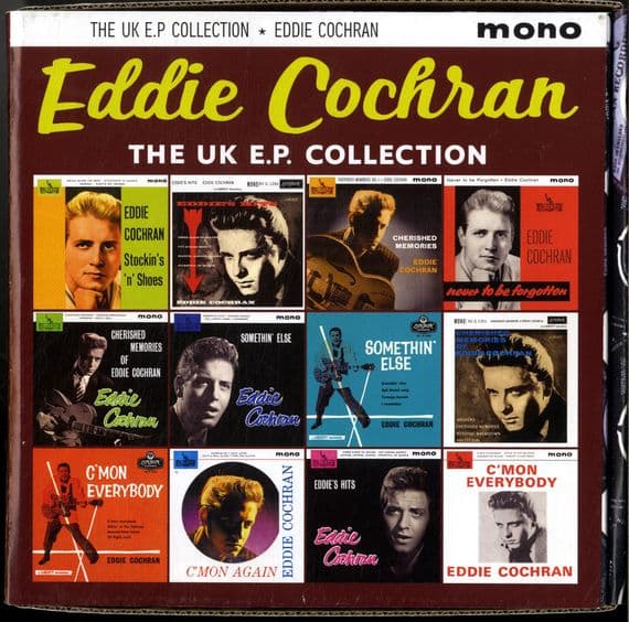 Eddie Cochran - The UK EP Collection - Red Vinyl - 12 x EPs Box Set - New