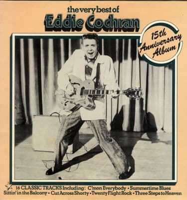 Eddie Cochran - The Very Best  - 15th Anniversary Album (29760) Gatefold Sleeve - M-