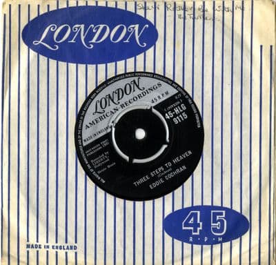 Eddie  Cochran - Three Steps To Heaven/Cut Across Shorty (9115)