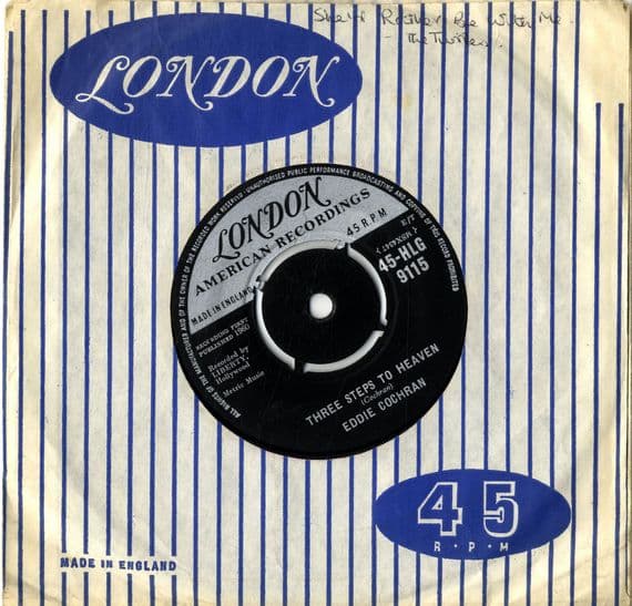 Eddie  Cochran - Three Steps To Heaven/Cut Across Shorty (9115)