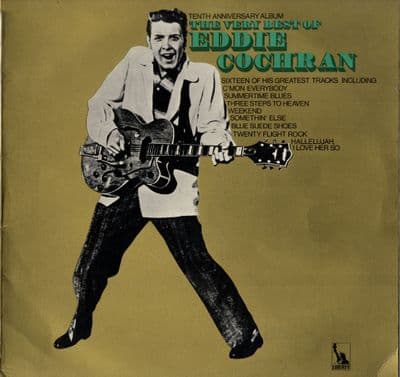 Eddie Cochran - Very Best - Tenth Anniversary Album (LBS 83337) Black  Label - M-