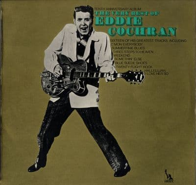 Eddie Cochran - Very Best - Tenth Anniversary Album (LBS 83337) Blue Label - Ex/M-