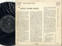 Eddie Fisher - Eddie Fisher Sings (LPM 3025) 10