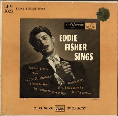 Eddie Fisher - Eddie Fisher Sings (LPM 3025) 10