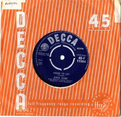 Eden Kane - House To Let/I Told You (F 11504)