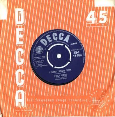 Eden Kane - I Don't Know Why/Music For Strings (F 11460) M-