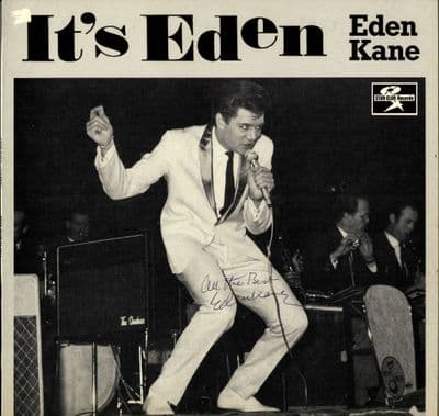 Eden Kane - It's Eden - Boys Cry (33- 8044) Autographed - M-