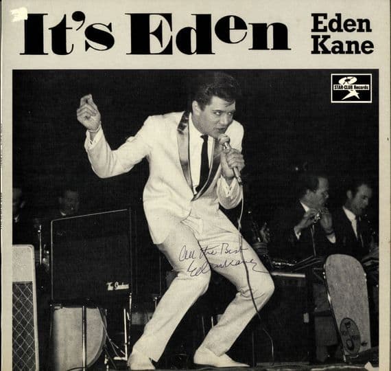 Eden Kane - It's Eden - Boys Cry (33- 8044) Autographed - M-