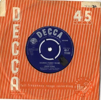 Eden Kane - Sounds Funny To Me/Someone Wants To Know (F 11568) Ex