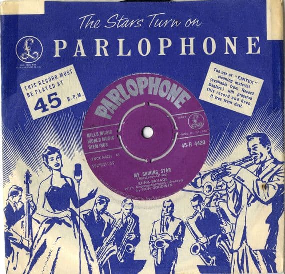 Edna Savage - My Shining Star/Once (R 4420)