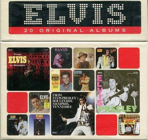 Elvis Presley - 20 Original Albums - Box Set With Booklet - As New