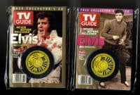 Elvis Presley - 4 copies of USA TV Guide with 3