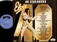 Elvis Presley - 40 Greatest (ADE  P12) 2 LP Set - Blue Label