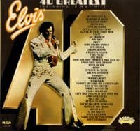 Elvis Presley - 40 Greatest (ADE P12)  2 LP Set - Yellow Label - Ex/Ex