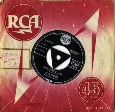 Elvis Presley - A Big Hunk O' Love/My Wish Came True  (1136)