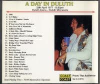 Elvis Presley - A Day In Duluth - Coast CD