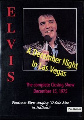 Elvis Presley - A December Night In Las Vegas - Pure Platinum CD