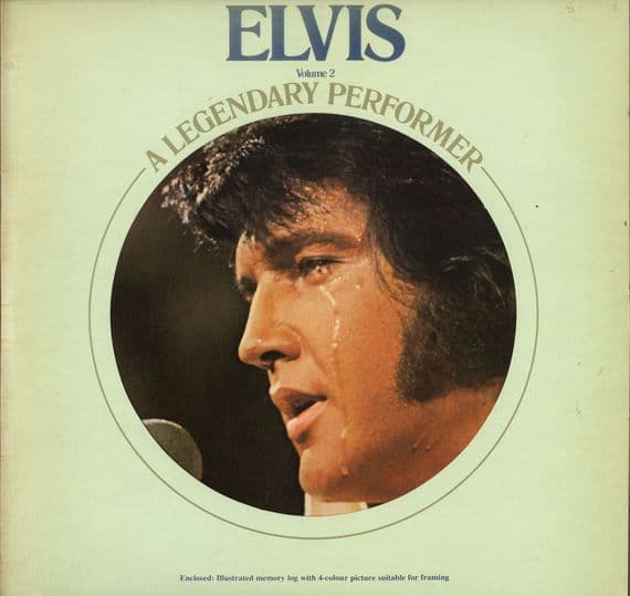 Elvis Presley - A Legendary Performer Volume 2 (CPL1 1349)  New Black Label With Booklet - M-