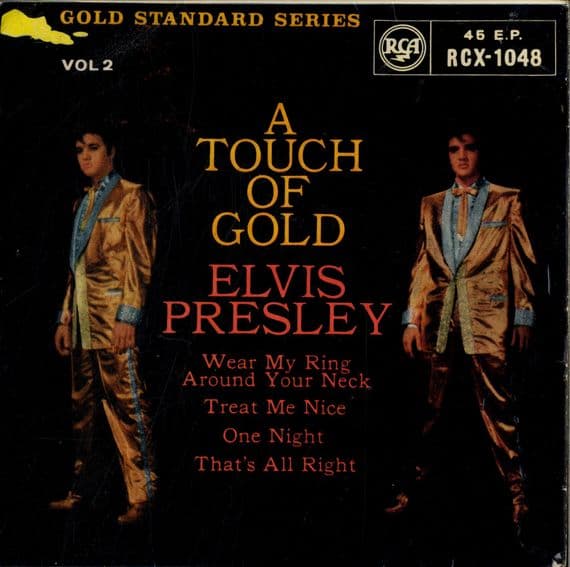 Elvis Presley - A Touch Of Gold  Vol. 2 (RCX 1048) Orange Label
