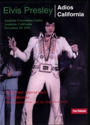 Elvis Presley - Adios California - Pure Platinum CD