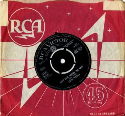 Elvis Presley - Ain't That Loving You Baby/Ask Me (1422) Ex