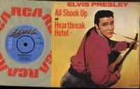 Elvis Presley - All Shook Up/Heartbreak Hotel (2694) BLUE LABEL