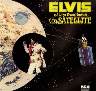 Elvis Presley - Aloha From Hawaii via Satellite (DPS 2040) 2 LP Se t  with Insert - M-/M-