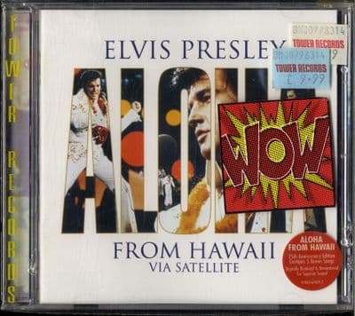 Elvis Presley - Aloha From Hawaii via Satellite - New/Sealed + Promo Card