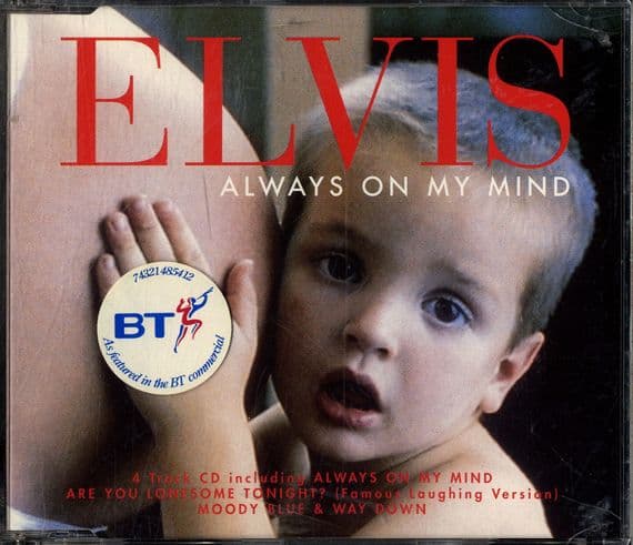 Elvis Presley - Always On My Mind - CD EP (BT Promo)