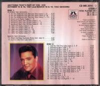 Elvis Presley - Anything That's Part Of You - Memory 2 CD Set