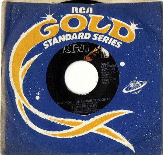 Elvis Presley - Are You Lonesome Tonight/I Gotta Know (447-0629) Gold Standard
