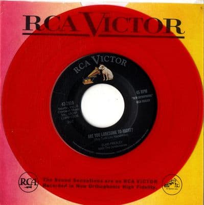 Elvis Presley - Are You Lonesome Tonight/I Gotta Know (47-7810) Red Vinyl - M/M
