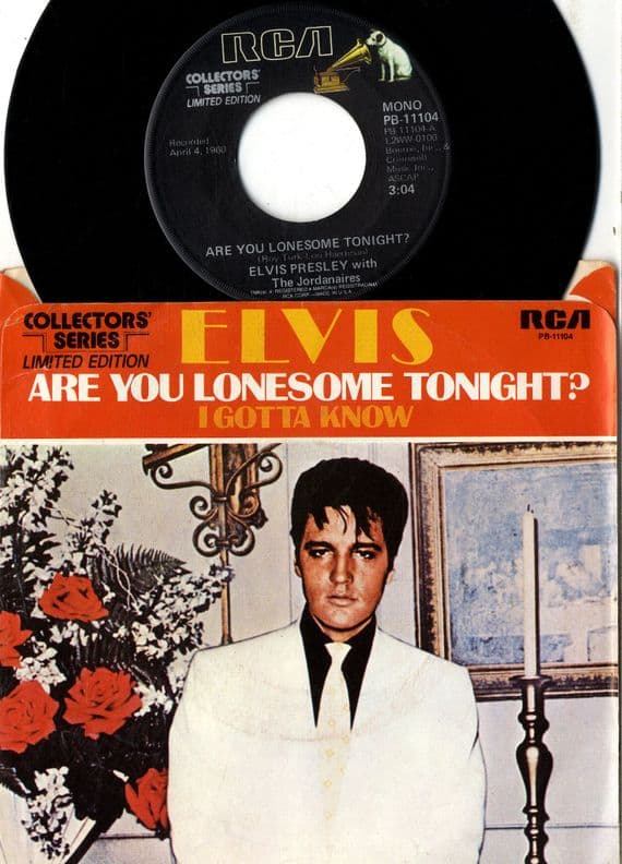 Elvis Presley - Are You Lonesome Tonight/I Gotta Know (PB 11104) Collector's Series