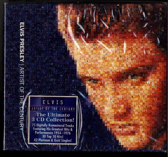 Elvis Presley - Artist Of The Century - 3 x CD Box Set - New/Sealed