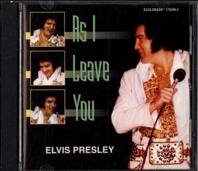 Elvis Presley - As I Leave You - Ecolorado CD