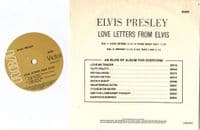 Elvis Presley - Australia - Love Letters From Elvis (20501) M-/M-