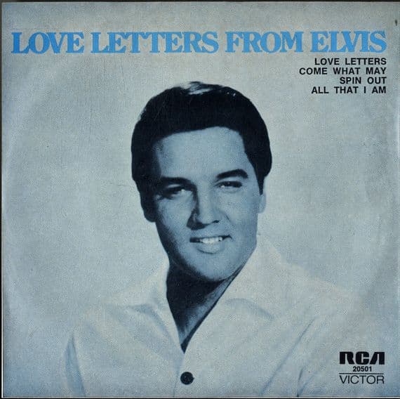 Elvis Presley - Australia - Love Letters From Elvis (20501) M-/M-