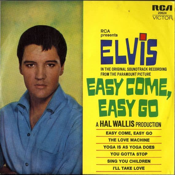 Elvis Presley - Australia & New Zealand - Easy Come, Easy Go (