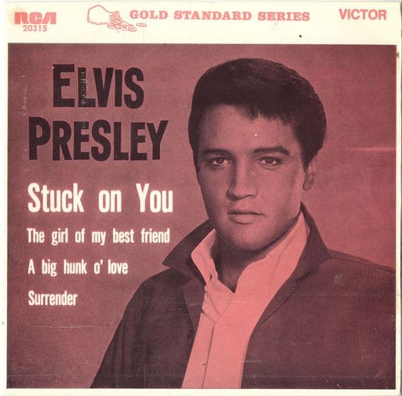 Elvis Presley - Australia & New Zealand - Stuck On You (20315) Ex/M-