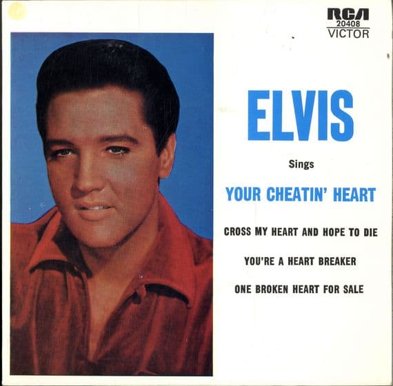 Elvis Presley - Australia & New Zealand - Your Cheatin' Heart (20408) M-/M-