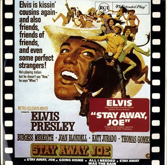 Elvis Presley - Australia - Stay Away Joe (20652) M-/M-