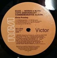 Elvis Presley - Australia - Words & Music (SFL1 0159) Gatefold Sleeve - M-M-