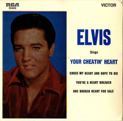 Elvis Presley - Australia - Your Cheatin' Heart (20408) M-/M